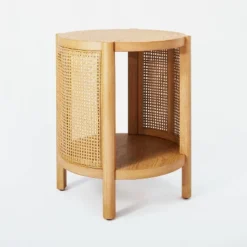 Portola Hills Woven Accent Table - Threshold™ Designed With Studio McGee -Threshold GUEST 01d0c929 8f40 4501 a180 ad0f5b38117e