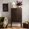 Palma Arched Fluted Cabinet Dark Brown - Threshold™ Designed With Studio McGee: Hardwood Frame, 2 Shelves, MDF Surface -Threshold GUEST 0823ffa4 3e46 4954 999e ffc70b88a968