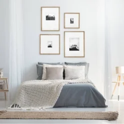 21.24" X 27.24" Matted To 11" X 14" Gallery Frame Natural Wood - Threshold™ Designed With Studio McGee -Threshold GUEST 084527e0 0409 4e56 8136 8a42a3a112fa 1