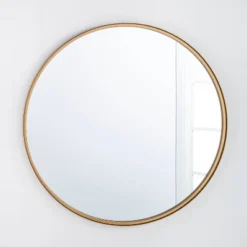 34" Round Decorative Wall Mirror - Threshold™ Designed With Studio McGee -Threshold GUEST 0863c0f7 0d4c 4204 bff4 0d1b76d9bba5