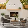 Wicker & Metal X Frame Patio Loveseat - Gray - Threshold™ Designed With Studio McGee -Threshold GUEST 0c8a4d3b 68fb 40d7 aa3b 46b43a206899 1