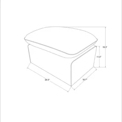 Slipcover Ottoman Blue - Threshold™ Designed With Studio McGee 11 Slipcover Ottoman Blue - Threshold™ Designed With Studio McGee -Threshold GUEST 112cedf4 2118 4a2e 98a4 95b17768ffb4