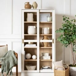 72" Promontory Cabinet With Sliding Doors - Threshold™ Designed With Studio McGee 22 72" Promontory Cabinet With Sliding Doors - Threshold™ Designed With Studio McGee -Threshold GUEST 123e42a0 83f1 4a74 b01e b843c1da7645