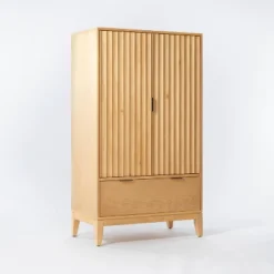 55" Thousand Oaks Wood Scalloped Cabinet - Threshold™ Designed With Studio McGee -Threshold GUEST 13793a96 4ce8 460c bb62 c7acc7187de8