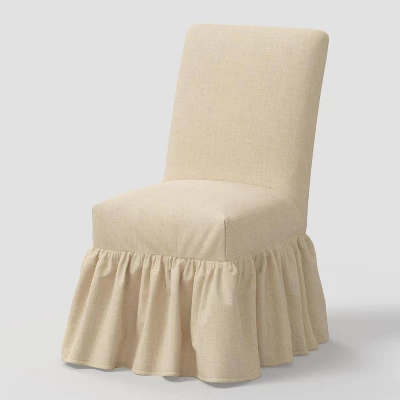 Ruffled Slipcover Dining Chair - Threshold™ Designed With Studio McGee 10 Ruffled Slipcover Dining Chair - Threshold™ Designed With Studio McGee - Image 8