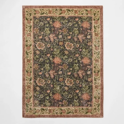 Tufted Persian Floral Area Rug - Threshold™ Designed With Studio McGee 7 Tufted Persian Floral Area Rug - Threshold™ Designed With Studio McGee - Image 5
