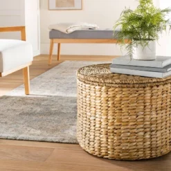 Woven Storage Ottoman Espresso - Threshold™ Designed With McGee -Threshold GUEST 1acfc5ea 54fe 4202 b158 3b894d1a3dfc