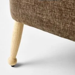 Corallina Upholstered Wooden Bench Natural Wood/Dark Brown - Threshold™ Designed With Studio McGee -Threshold GUEST 1b933e0b 47d6 433d a638 9595c2c9de6b 1