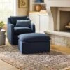 Slipcover Ottoman Blue - Threshold™ Designed With Studio McGee 1 Slipcover Ottoman Blue - Threshold™ Designed With Studio McGee -Threshold GUEST 1cabe160 6c89 4b68 ae81 c4aa466871dc 1