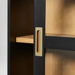 32" Promontory Sliding Glass 2 Door Cabinet - Threshold™ Designed With Studio McGee -Threshold GUEST 23505d1c a6fa 4f76 ba4c 2af58c7d80f8