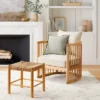 Richfield Barrel Spindle Back Accent Chair Cream/Natural - Threshold™ Designed With Studio McGee 2 Richfield Barrel Spindle Back Accent Chair Cream/Natural - Threshold™ Designed With Studio McGee -Threshold GUEST 28776379 63e9 465d 9198 b60f791944c0