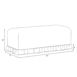 Ruffle Slipcover Dining Bench - Threshold™ Designed With Studio McGee 20 Ruffle Slipcover Dining Bench - Threshold™ Designed With Studio McGee -Threshold GUEST 28a4185b 9f2c 4ea5 af90 760529378e16