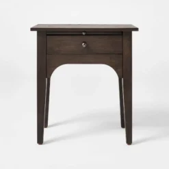 Palma Arched Nightstand Dark Brown - Threshold™ Designed With Studio McGee -Threshold GUEST 2fc9863c a6b0 44db 9777 f08ebc83a1ba