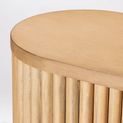 Dowel Console Table Natural - Threshold™ Designed With Studio McGee 5 Dowel Console Table Natural - Threshold™ Designed With Studio McGee - Image 3