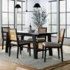 Oak Park Cane Dining Chair Black - Threshold™ Designed With Studio McGee -Threshold GUEST 33ee22f9 b508 4b41 8ee6 a5528db337cc
