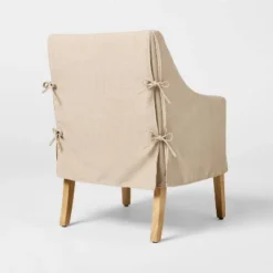 Camas Slipcover Dining Chair Khaki - Threshold™ Designed With Studio McGee -Threshold GUEST 346ad770 02f1 46b0 8964 d7d99bbf6233