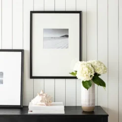 19.49" X 25.49" Matted To 8" X 10" Gallery Single Image Frame Black - Threshold™ Designed With Studio McGee -Threshold GUEST 356a11f8 2ae3 447b 8826 71699e132875