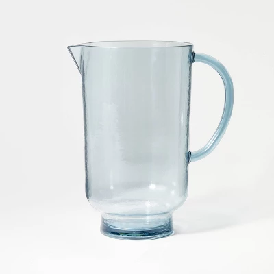 80oz Acrylic Beverage Pitcher Blue - Threshold™ Designed With Studio McGee 5 80oz Acrylic Beverage Pitcher Blue - Threshold™ Designed With Studio McGee - Image 3