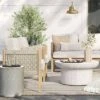 2pc Pasadena Outdoor Patio Chairs, Club Chairs Gray - Threshold™ Designed With Studio McGee -Threshold GUEST 4160abc5 5355 4d8d ab78 4194537e8ecf 1
