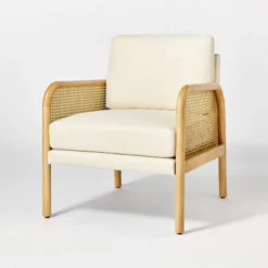 Cane Accent Chair Cream - Threshold™ Designed With Studio McGee 13 Cane Accent Chair Cream - Threshold™ Designed With Studio McGee -Threshold GUEST 425dab13 ab47 4f03 adfa 872e0793bca3