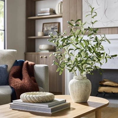 Olive Leaf Potted Arrangement - Threshold™ Designed With Studio McGee 3 Olive Leaf Potted Arrangement - Threshold™ Designed With Studio McGee