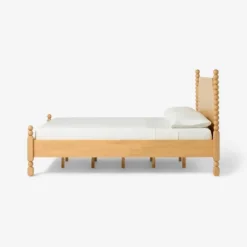 Modern Turned Wood Bed Brown - Threshold™ Designed With Studio McGee -Threshold GUEST 44429a92 9468 46bf 8e8e d67e3ba4d35e