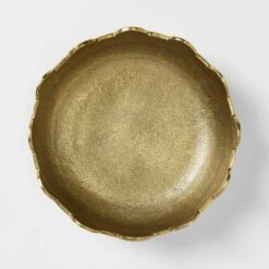 9" Gold Cast Metal Bowl - Threshold™ Designed With Studio McGee -Threshold GUEST 44921ec4 17f9 4757 bd61 b3e1f373843e