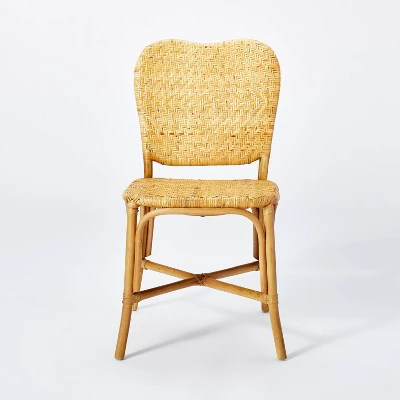 Interlaken Rattan With Woven Seat And Back Dining Chair - Threshold™ Designed With Studio McGee 4 Interlaken Rattan With Woven Seat And Back Dining Chair - Threshold™ Designed With Studio McGee - Image 2
