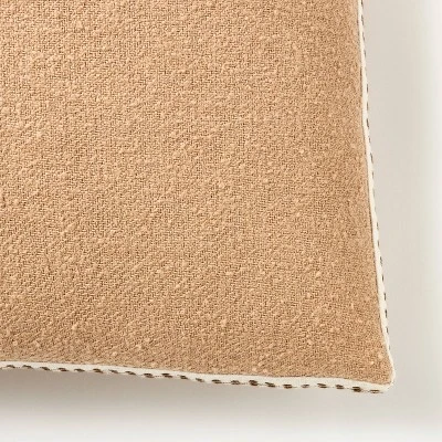 Oversized Woven Striped Square Throw Pillow - Threshold™ Designed With Studio McGee 4 Oversized Woven Striped Square Throw Pillow - Threshold™ Designed With Studio McGee - Image 2