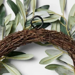 Set Of 3 Mini Olive Wreaths With Ribbon - Threshold™ Designed With Studio McGee -Threshold GUEST 4a3898f5 8613 40f1 a88e 9eb3070c8cc1