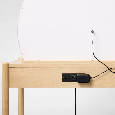 Vanity With Light Up Mirror And Power Strip - Threshold™ Designed With Studio McGee 7 Vanity With Light Up Mirror And Power Strip - Threshold™ Designed With Studio McGee - Image 5