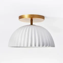 Scalloped Semi-Flush Mount Ceiling Light - Threshold™ Designed With Studio McGee -Threshold GUEST 4db2ffb8 6162 4f4e 857b 3d8bb79181a2