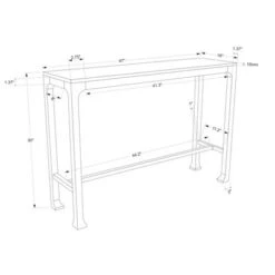 Belmont Shore Curved Foot Console Table Natural - Threshold™ Designed With Studio McGee Assembly Required -Threshold GUEST 53d7fc2b 7c70 4352 8409 bb87d790dfd8