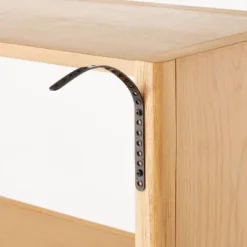 Sandpoint Bookcase With Drawers - Threshold™ Designed With Studio McGee: Wood Veneer Tall Cabinet, 3 Shelves -Threshold GUEST 546c341e 014a 43bf b685 7ecb742eb8da