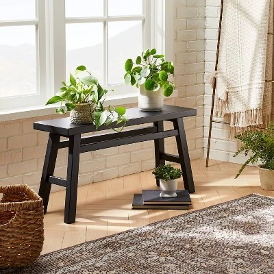 Thatcher Wood Bench - Threshold Designed With Studio McGee™ 12 Thatcher Wood Bench - Threshold Designed With Studio McGee™ - Image 10