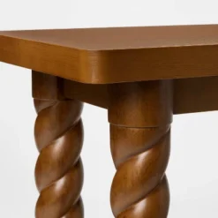 60'' Braided Console Table Walnut - Threshold™ Designed With Studio McGee -Threshold GUEST 6137711a 1123 43a5 a47d 67534001fde1