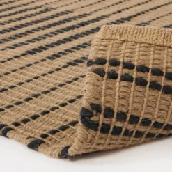 Reseda Hand Woven Striped Jute Cotton Area Rug Black - Threshold™ Designed With Studio McGee 9 Reseda Hand Woven Striped Jute Cotton Area Rug Black - Threshold™ Designed With Studio McGee -Threshold GUEST 63048137 bd58 46b7 abb2 3b417d7776e5