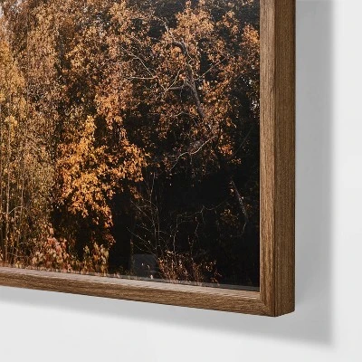 36" X 30" Golden Forest Framed Wall Art: Modern Decor, MDF & Glass - Threshold™ Designed W/Studio McGee 4 36" X 30" Golden Forest Framed Wall Art: Modern Decor, MDF & Glass - Threshold™ Designed W/Studio McGee - Image 2