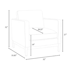 Woodland Hills Wood Base Chair Light Gray - Threshold™ Designed With Studio McGee 13 Woodland Hills Wood Base Chair Light Gray - Threshold™ Designed With Studio McGee -Threshold GUEST 6e8f4d51 943c 49ba 9657 ccd0dc5a9fa7