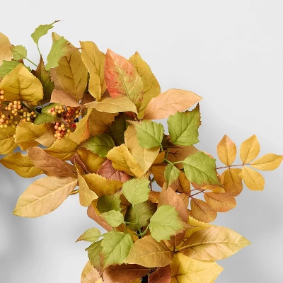 24" Mixed Berry Artificial Fall Wreath - Threshold™ Designed With Studio McGee 4 24" Mixed Berry Artificial Fall Wreath - Threshold™ Designed With Studio McGee - Image 2