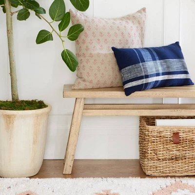 Thatcher Wood Bench - Threshold Designed With Studio McGee™ 8 Thatcher Wood Bench - Threshold Designed With Studio McGee™ - Image 6