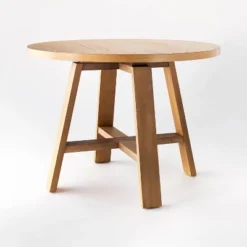 42" Linden Round Wood Dining Table - Threshold™ Designed With Studio McGee 15 42" Linden Round Wood Dining Table - Threshold™ Designed With Studio McGee -Threshold GUEST 76f39d84 a190 4b52 8dd9 493baf78d72a