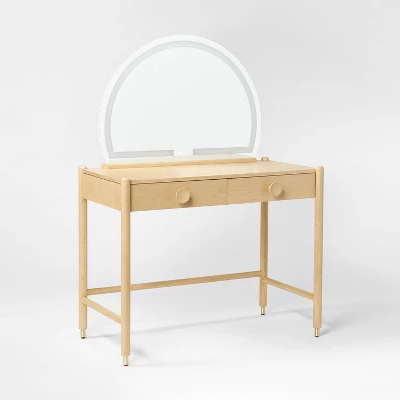 Vanity With Light Up Mirror And Power Strip - Threshold™ Designed With Studio McGee 9 Vanity With Light Up Mirror And Power Strip - Threshold™ Designed With Studio McGee - Image 7