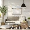 Wicker & Metal X Frame Patio Sofa - Gray - Threshold™ Designed With Studio McGee -Threshold GUEST 7ccbad51 4270 43ee adfc 1acd6f576efb