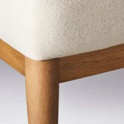 Howell Upholstered Loveseat With Wood Base Cream - Threshold™ Designed With Studio McGee -Threshold GUEST 7d1aba28 b68d 4089 925b a5c21bf644dd