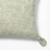Lumbar Floral Jacquard Pillow With Corner Ties Green - Threshold Designed With Studio McGee -Threshold GUEST 7ee57248 5f48 416c b16b 2d97aee5f18b