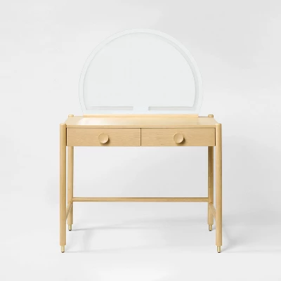 Vanity With Light Up Mirror And Power Strip - Threshold™ Designed With Studio McGee 5 Vanity With Light Up Mirror And Power Strip - Threshold™ Designed With Studio McGee - Image 3