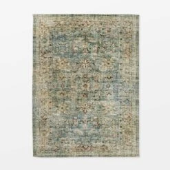 Ledges Digital Floral Print Distressed Persian Rug Green - Threshold™ Designed By Studio McGee 12 Ledges Digital Floral Print Distressed Persian Rug Green - Threshold™ Designed By Studio McGee -Threshold GUEST 84a386af cea9 4c59 bb82 24750b5519b8