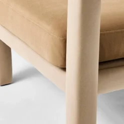 Upholstered Sculptural Accent Chair Brown - Threshold™ Designed With Studio McGee -Threshold GUEST 88b8f0fa 47e4 4b12 bdc5 13a0cec43359