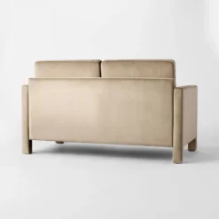 Bellfield Fully Upholstered Loveseat Tan - Threshold™ Designed With Studio McGee -Threshold GUEST 8c14749a e1a2 41ed 96ba e54a9afda4a9
